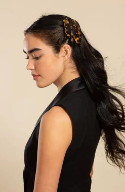 Classic Rectangle Barrette - French Classic