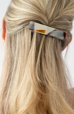 Classic Rectangle Barrette - French Classic