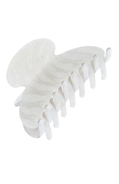 Couture Claw Clip - Metallic Zebra