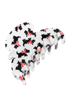 Couture Claw Clip - Scottie Dog