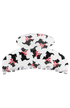Couture Claw Clip - Scottie Dog