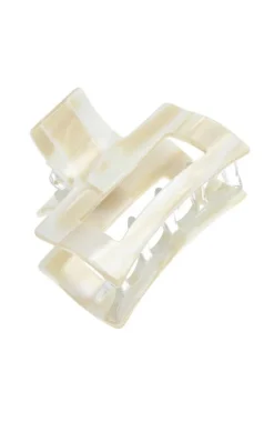 Cutout Rectangle Claw Clip - Classic