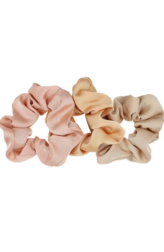 Daylight Satin Scrunchie 3-Pack