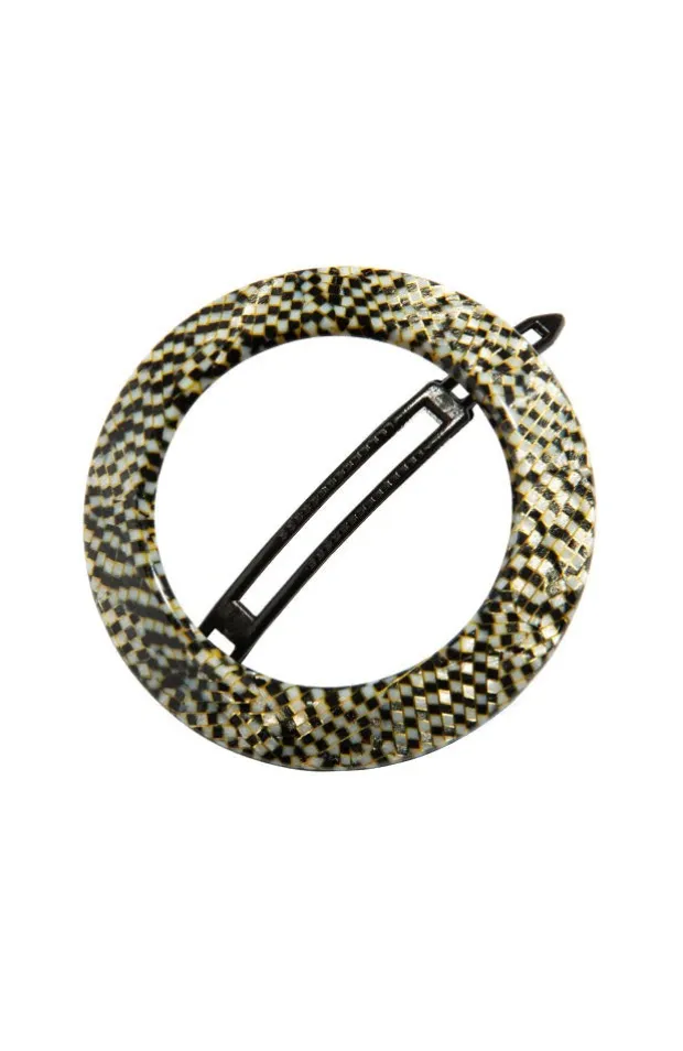 Eloise Round Cutout Plastic Tige Boule - Classic