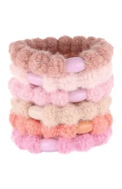 Knit Pony, 6 Pack Soft Hair Ties