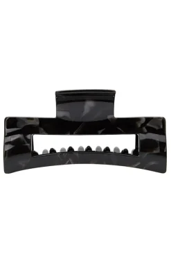 Large Cutout Rectangle Claw Clip - Classic