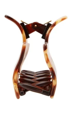 Large Cutout Rectangle Claw Clip - Classic