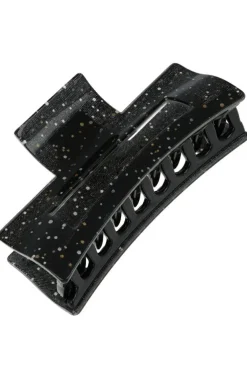 Large Cutout Rectangle Claw Clip - Galaxy