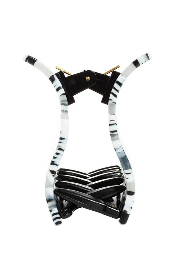 Large Cutout Rectangle Claw Clip - Hesperi