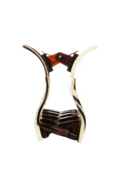 Large Cutout Rectangle Claw Clip - Classic