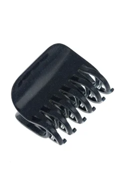 Large Double Tooth Claw Clip - Denim