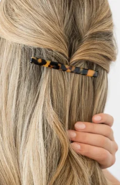 Long and Skinny Barrette - French Classic