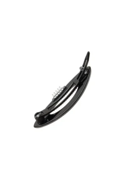 Mini Cutout Oval Plastic Tige Boule Barrette - Classic