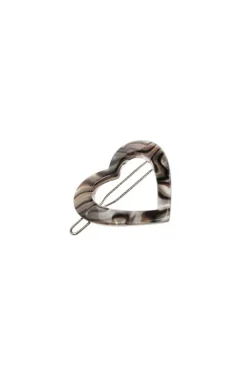 Mini Heart Tige Boule Barrette - Classic