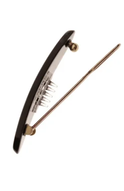Mini Oblong Tige Boule Barrette - Classic