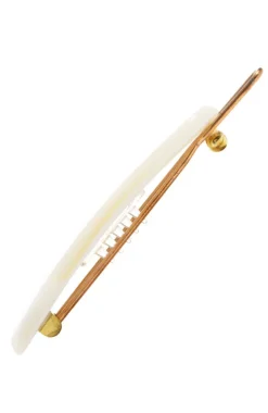 Mini Oblong Tige Boule Barrette - Classic