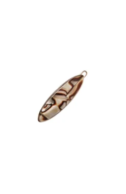 Mini Oblong Tige Boule Barrette - Classic