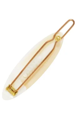 Mini Oblong Tige Boule Barrette - Classic