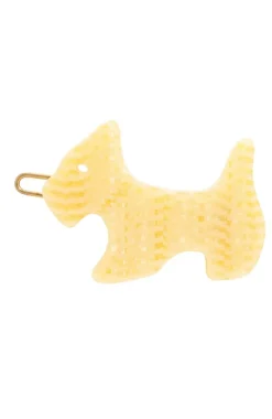 Mini Scottie Dog Tige Boule - Straw