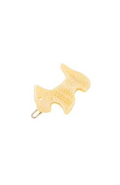 Mini Scottie Dog Tige Boule - Straw