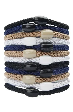 Narrow Grab & Go Pony, 12 Hair Ties