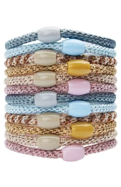 Narrow Grab & Go Pony, 12 Hair Ties