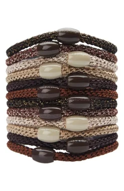 Narrow Grab & Go Pony, 12 Hair Ties