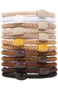 Narrow Grab & Go Pony, 12 Hair Ties