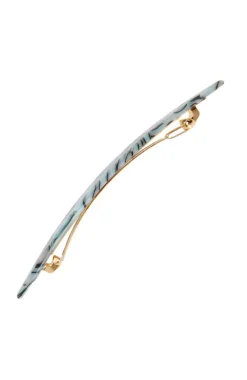 Oblong Long and Skinny Barrette - Classic