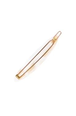 Oblong Tige Boule Barrette - Classic