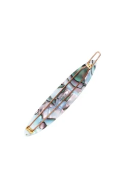 Oblong Tige Boule Barrette - Classic