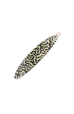 Oblong Tige Boule Barrette - Classic