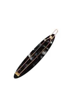 Oblong Tige Boule Barrette - Classic