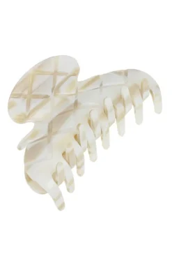 Quilted Medium Claw Clip - Classic