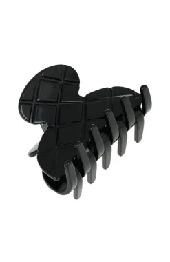 Quilted Small Claw Clip - Classic