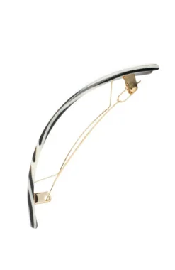 Rectangle Volume Barrette - French Classic