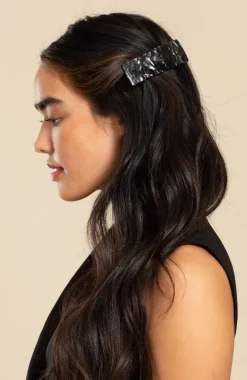 Rectangle Volume Barrette - French Classic
