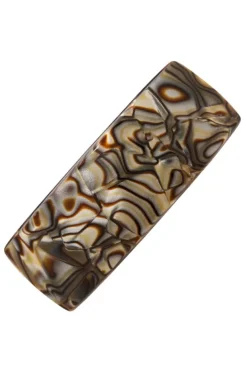 Rectangle Volume Barrette - French Classic