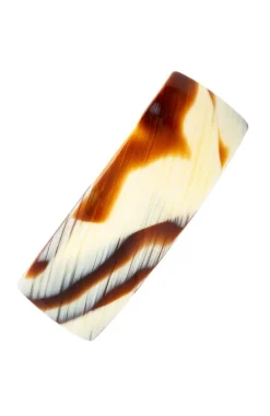 Rectangle Volume Barrette - French Classic