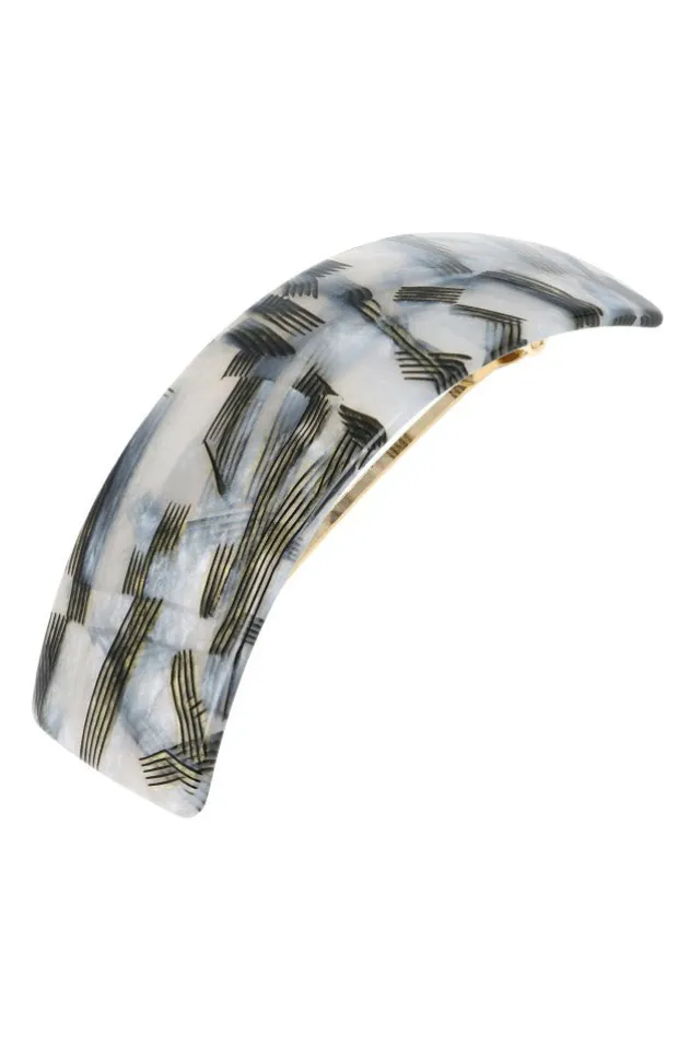 Rectangle Volume Barrette - Helix