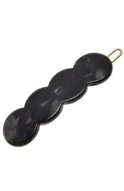 Scalloped Tige Boule Barrette - Classic