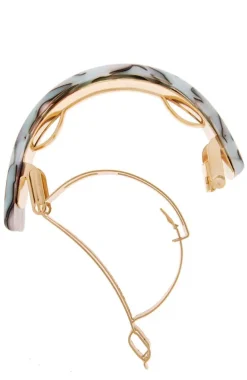 Skinny Rectangle Ponytail Barrette - Classic