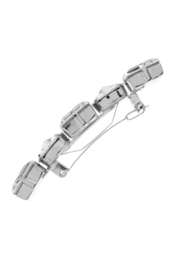 Small Sienna Crystal Barrette