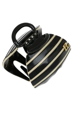 Stripe Large Octo Claw Clip