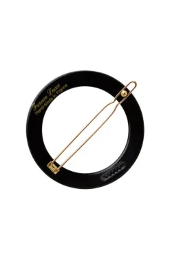 Studded Circle Cutout Tige Boule Barrette
