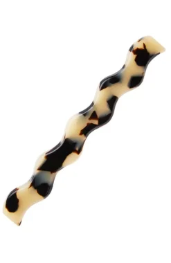 Wavy Long and Skinny Barrette - Classic